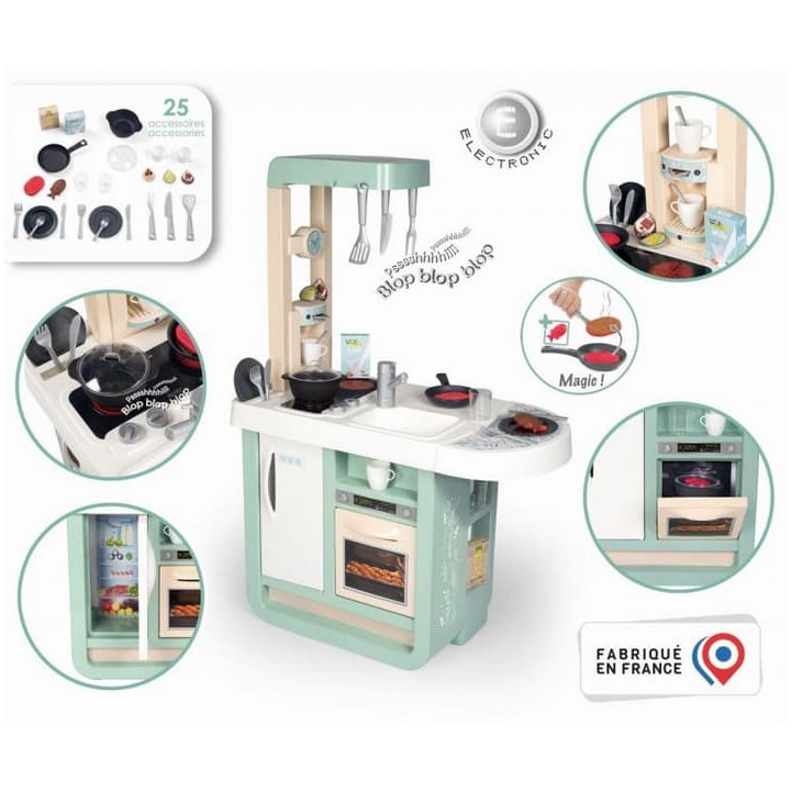 Kuchyňka Bon Appetit Cherry modro-bílá elektronická