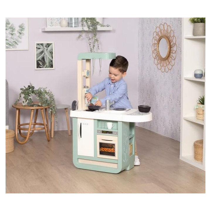 Kuchyňka Bon Appetit Cherry modro-bílá elektronická