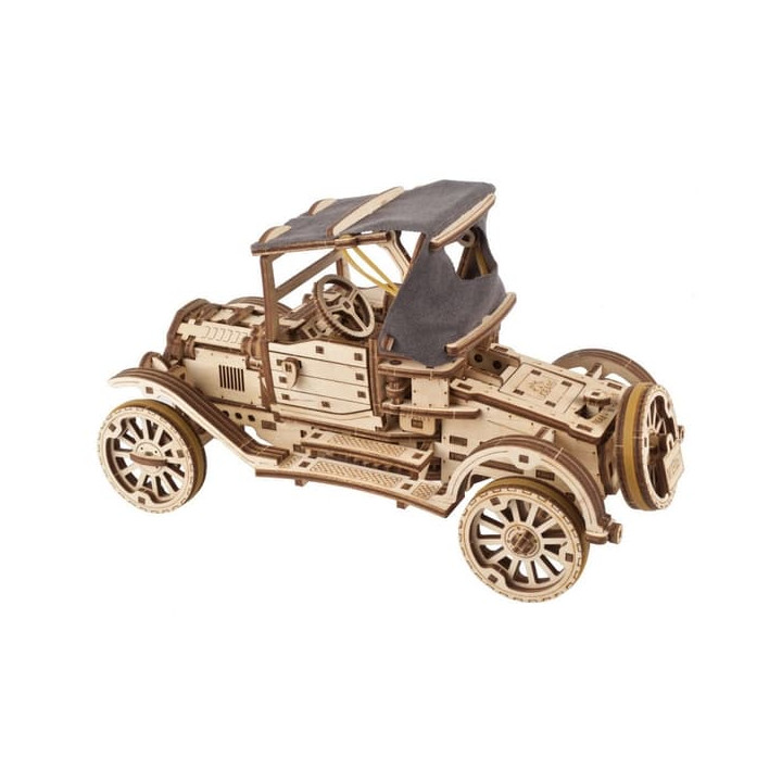 Ugears 3D dřevěné mechanické puzzle Historický automobil UGR-T
