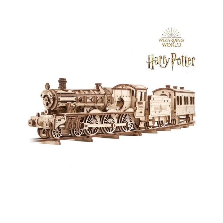 Ugears 3D dřevěné mechanické puzzle Harry Potter Bradavický expres