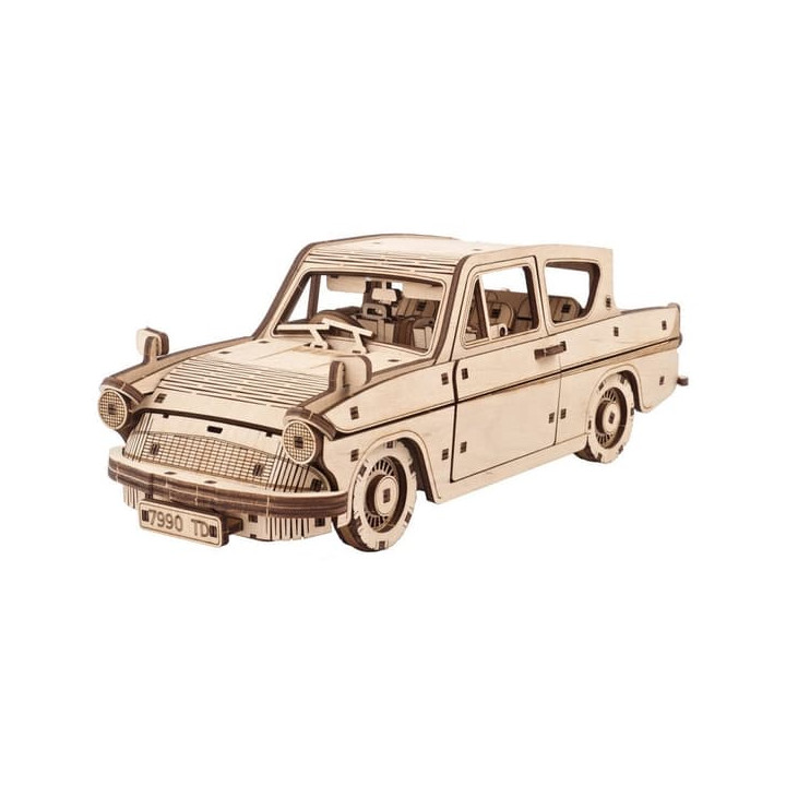 Ugears 3D dřevěné mechanické puzzle Harry Potter Létající Ford Anglia