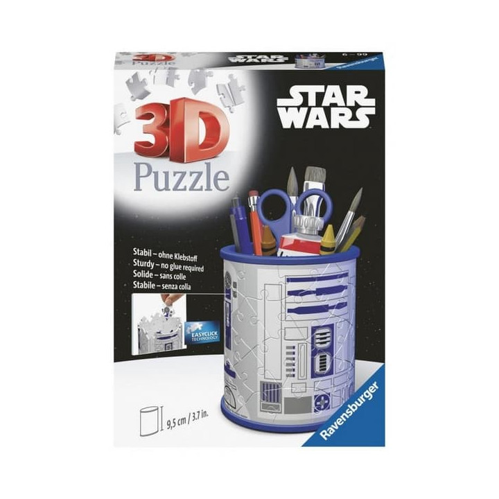 Stojan na tužky Star Wars 3D puzzle 54 dílků