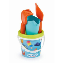 Kyblíček Holidays s konvičkou a přísl., 12 cm