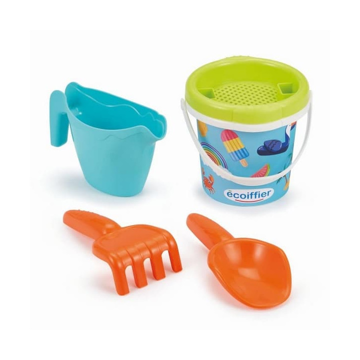 Kyblíček Holidays s konvičkou a přísl., 12 cm