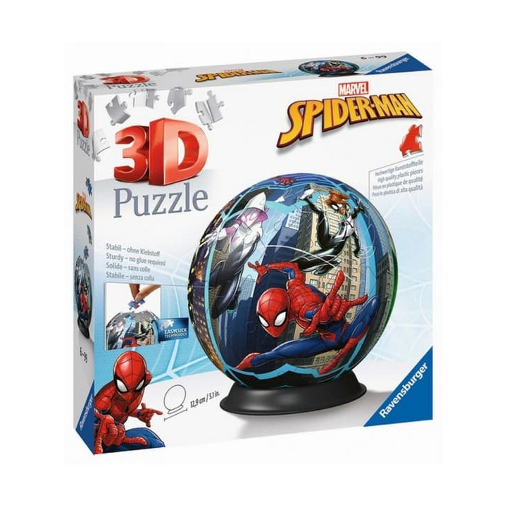 Ravensburger: Puzzle-Ball Spiderman 72 dílků