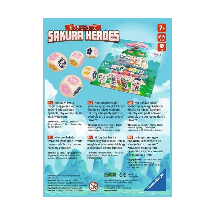 Sakura Heroes - společenská hra