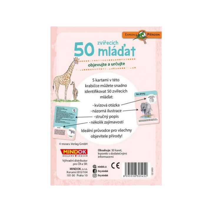 Mindok Expedice příroda:50 zvířecích mláďat