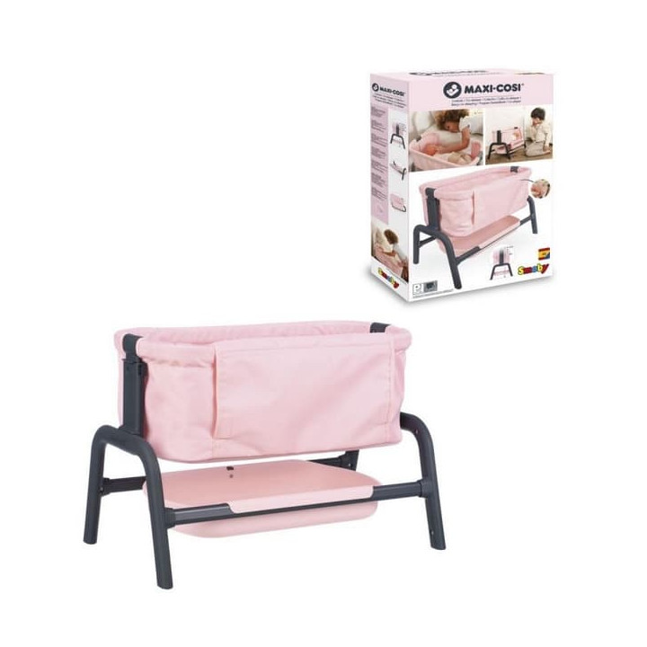 Postýlka Maxi Cosi světle růžová pro panenky