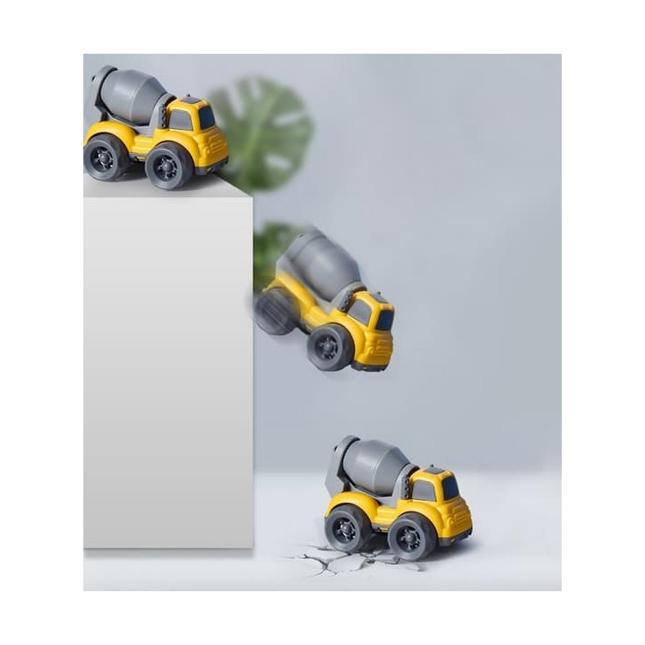 Bavytoy Set truck s autíčky zelený
