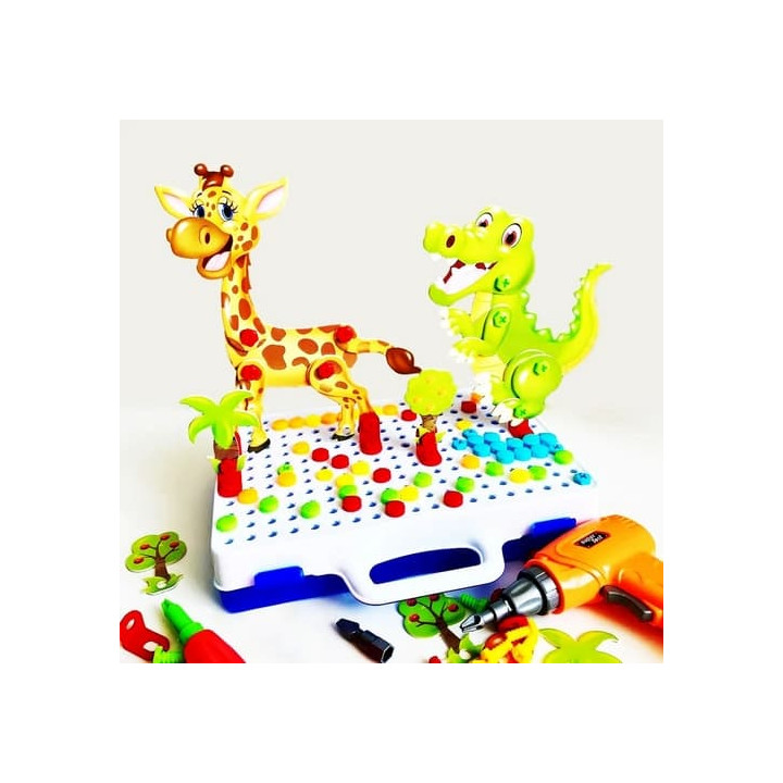 Bavytoy Kreativní šroubovací sada 263ks