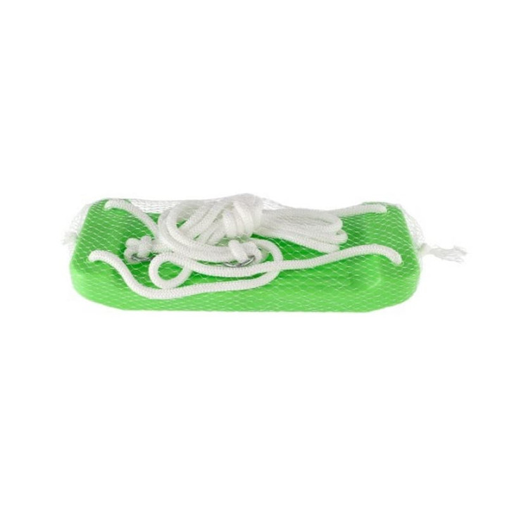 Houpačka/Houpací prkénko zelené plast v síťce