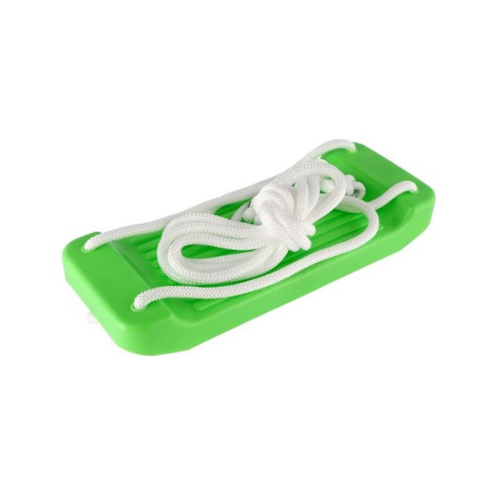 Houpačka/Houpací prkénko zelené plast v síťce