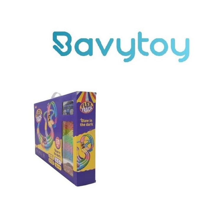 Bavytoy Variabilní dráha svítící 220ks
