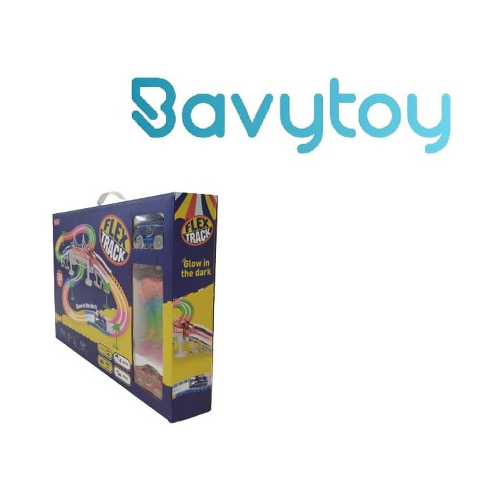 Bavytoy Variabilní dráha svítící 224ks