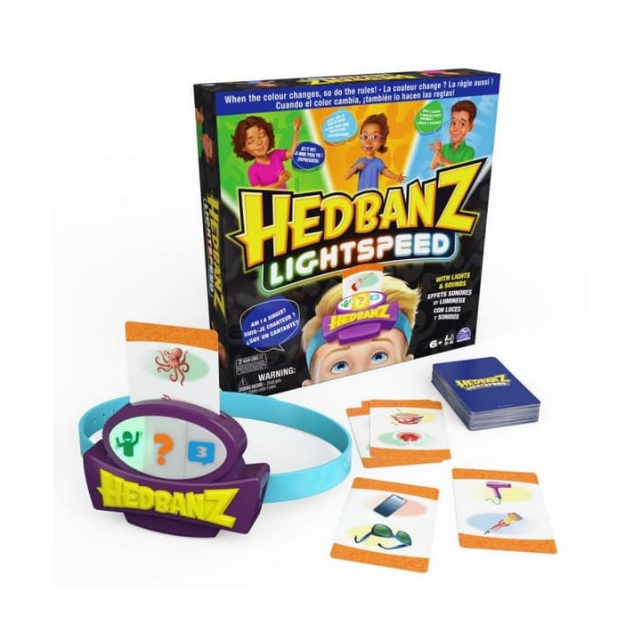 Spin Master Games: HEDBANZ LIGHTSPEED