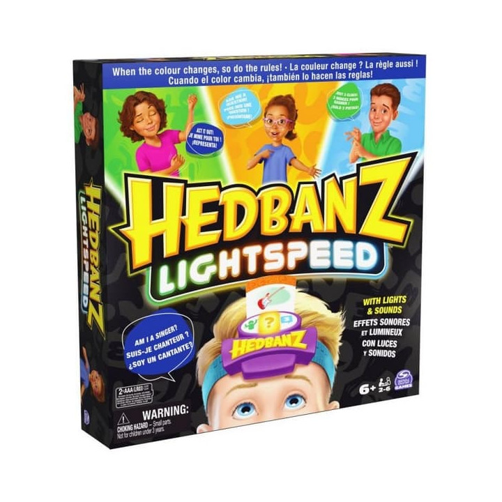 Spin Master Games: HEDBANZ LIGHTSPEED