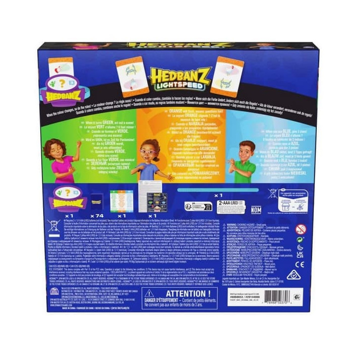 Spin Master Games: HEDBANZ LIGHTSPEED