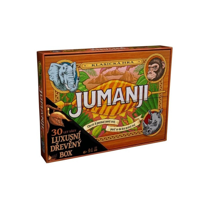 Spin Master Games: JUMANJI DŘEVĚNÁ EDICE CZ
