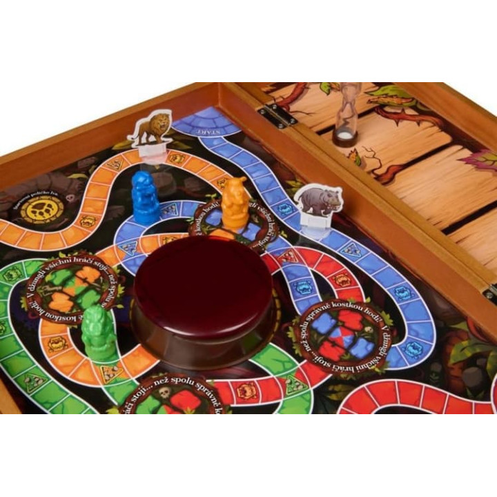 Spin Master Games: JUMANJI DŘEVĚNÁ EDICE CZ
