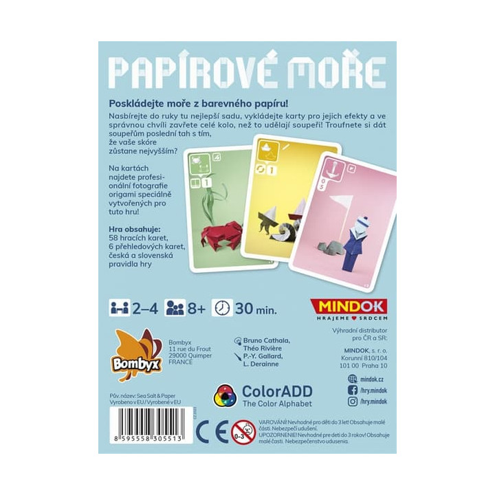 Mindok Papírové moře - karetní hra