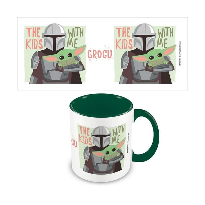 Hrnek Mandalorian 2 (The Kids With Me) 315 ml