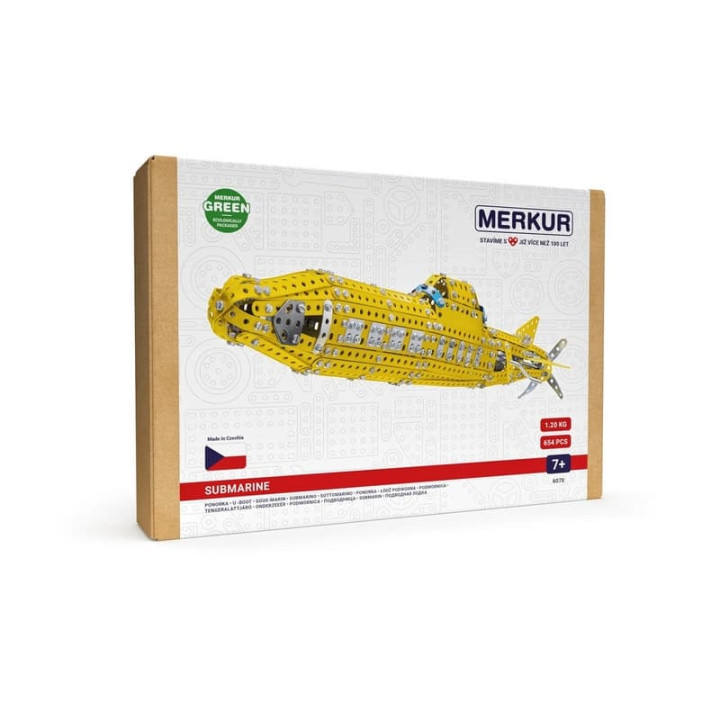 Merkur - Ponorka, 654 dílků