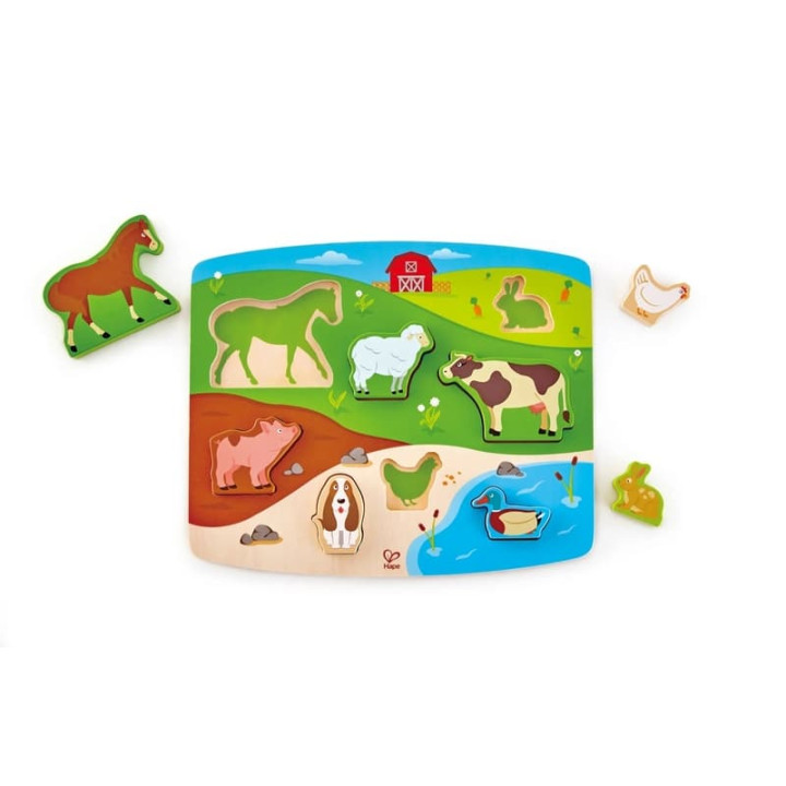 Puzzle - Zemědělská zvířátka