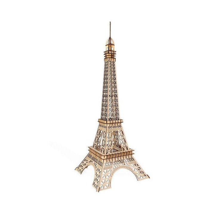 Woodcraft Dřevěné 3D puzzle Eiffelova věž velká