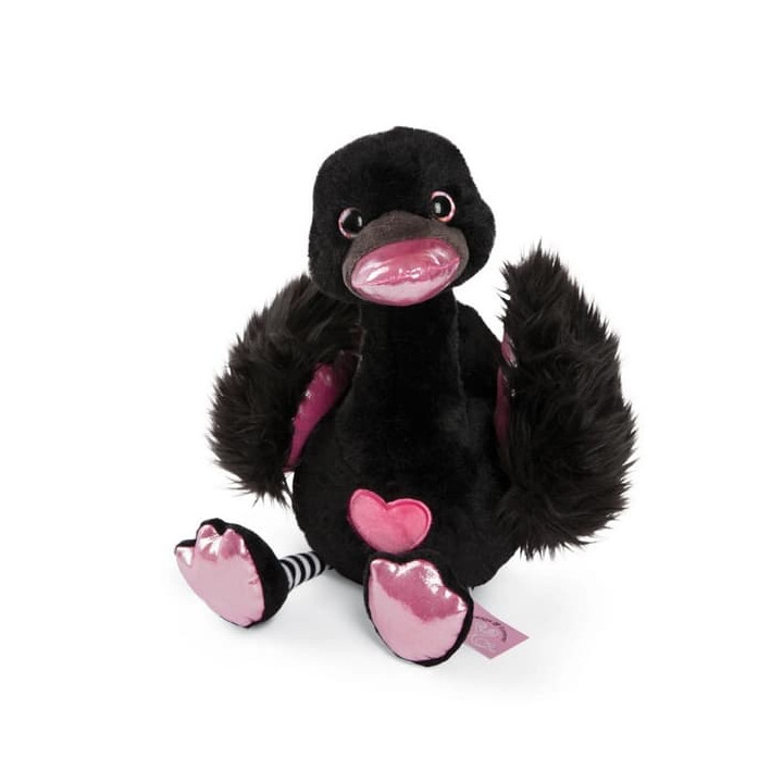 NICI plyš Love Černá labuť 50cm, GREEN