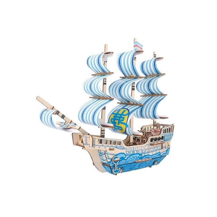 Woodcraft Dřevěné 3D puzzle Loď ze snu