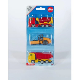 SIKU Blister set - konstrukční set, 3 ks