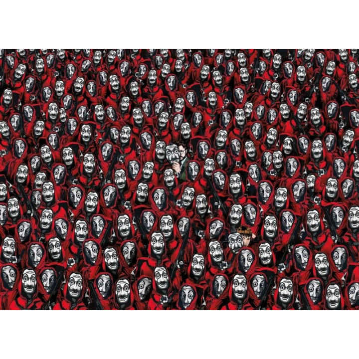 Puzzle 1000 dílků Impossible - La Casa de Papel