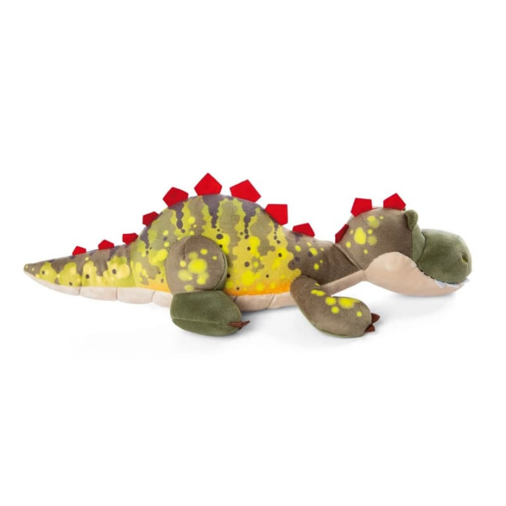 NICI plyš Dino Fossily ležící 45cm, GREEN