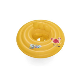 Nafukovací baby sedací kruh s opěrkou, průměr 69cm