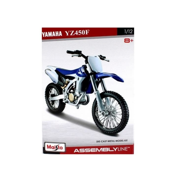 Maisto - Yamaha YZ450F - model k sestavení 1:12