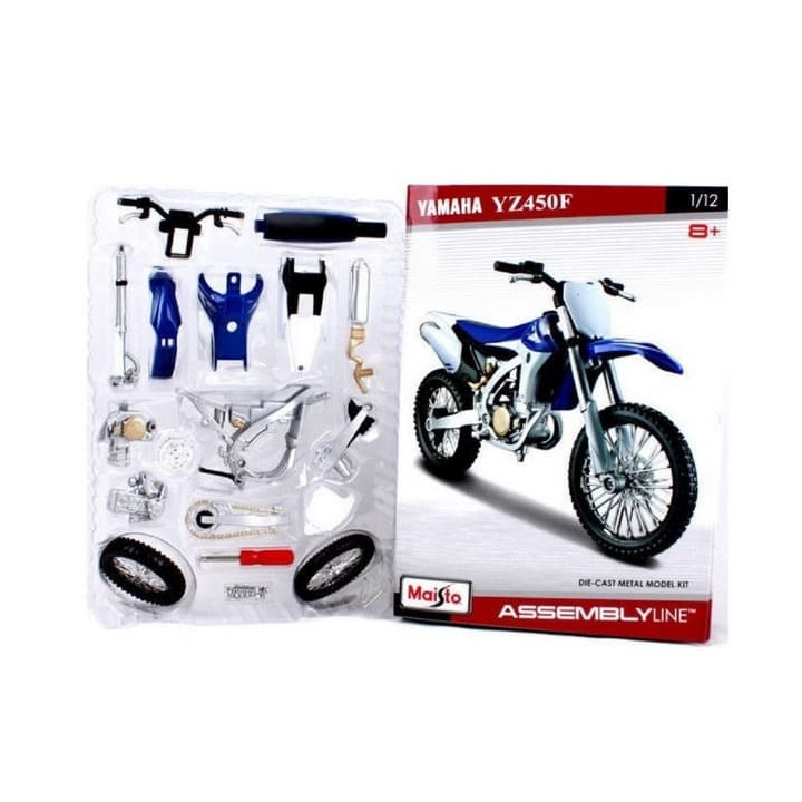 Maisto - Yamaha YZ450F - model k sestavení 1:12
