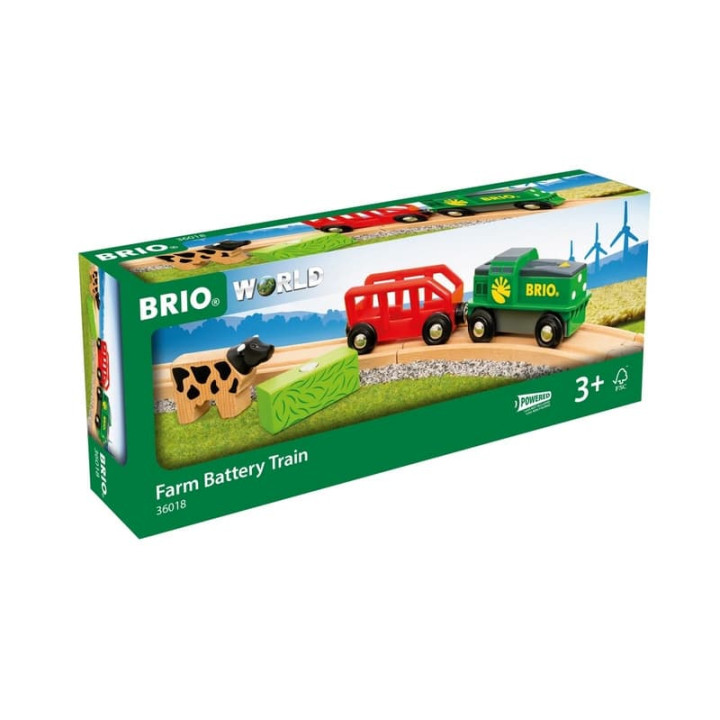 Brio: Farmářský vlak na baterie
