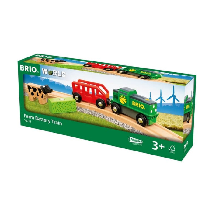 Brio: Farmářský vlak na baterie