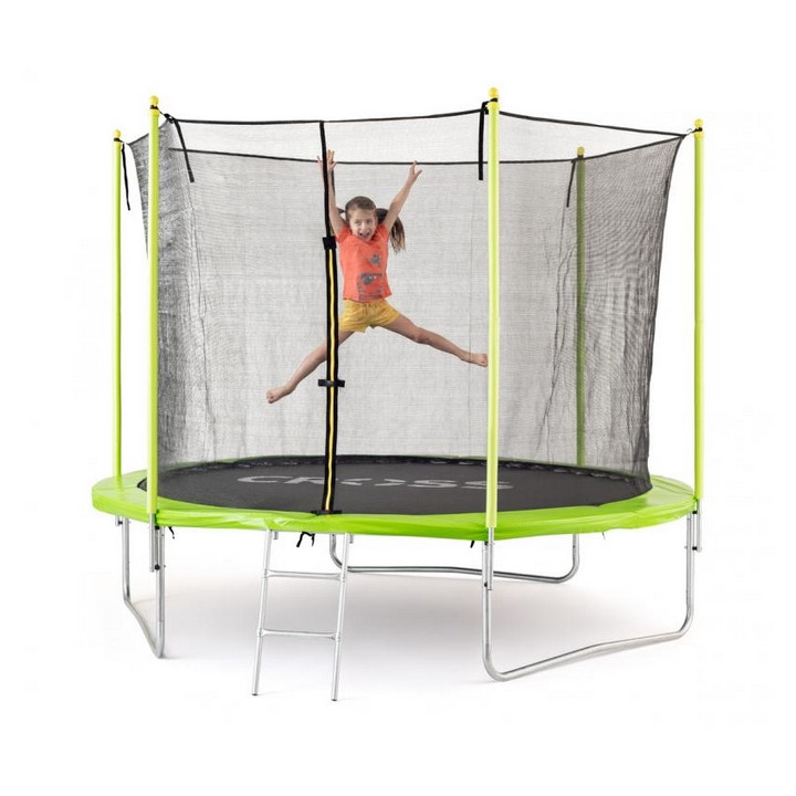 Trampolína 305 cm se sítí a žebříkem Cross