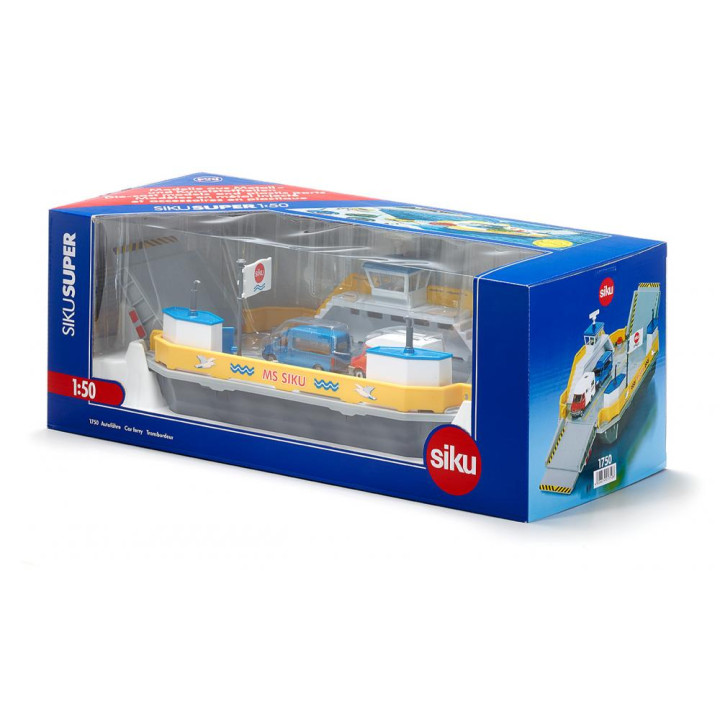 SIKU Super 1750 - Trajekt pro přepravu aut, 1:50