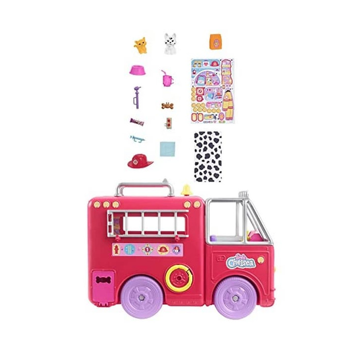 Barbie Chelsea hasičské auto