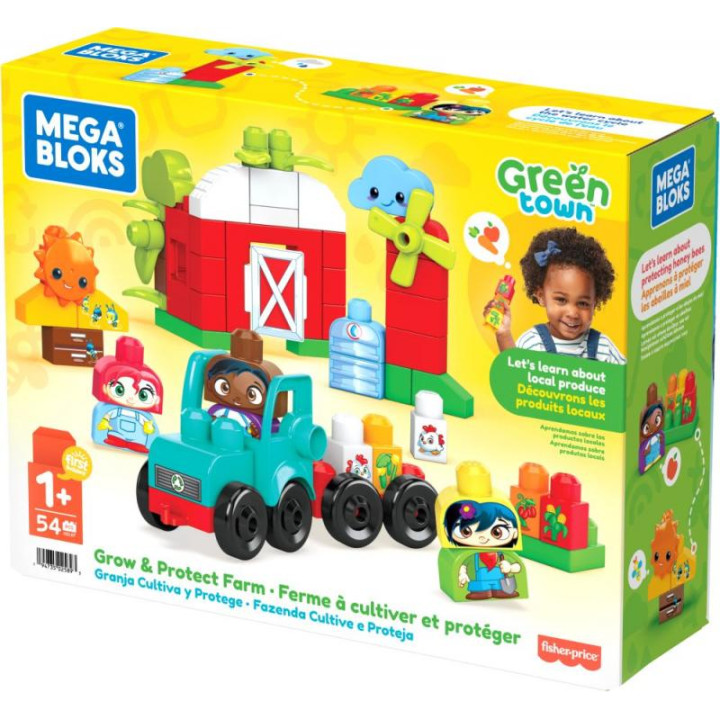 Mega Bloks Zelené město farma vypěstuj a ochraňuj