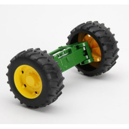 Náhradní díl Bruder 42165 - Zadní náprava ke kombajnu John Deere 2132