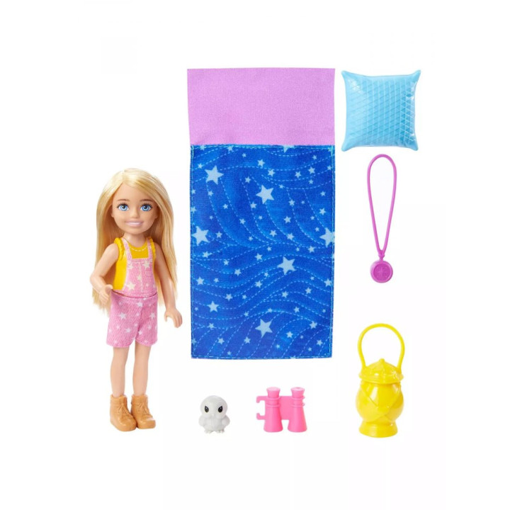 Barbie Dreamhouse Adventure kempující Chelsea