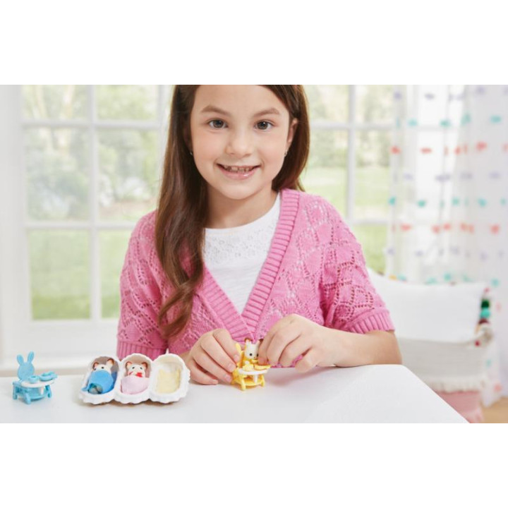 Sylvanian Families Sada péče o trojčata