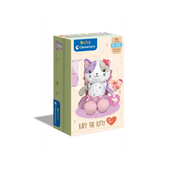 Clementoni Můj první plyšák - kočička v dárk.kazetě