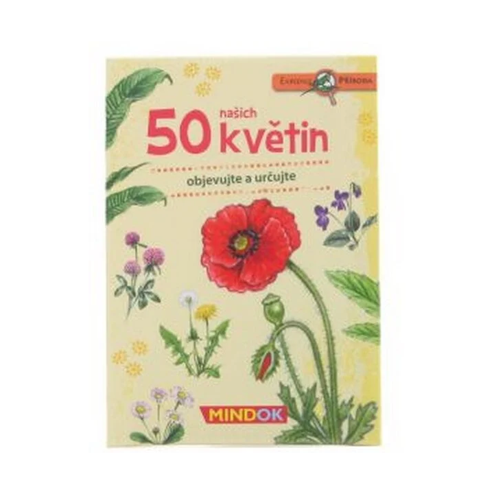 Mindok Expedice příroda: 50 květin