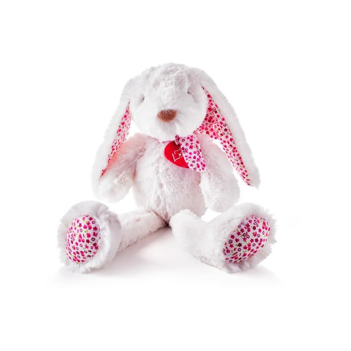 Zajíc Ella bílý velký 38 cm