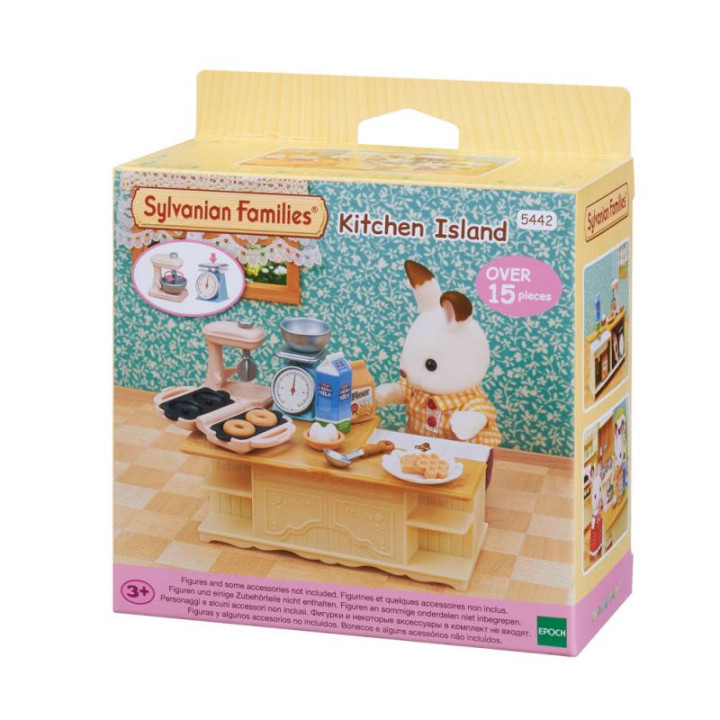 Sylvanian Families - Nábytek - kuchyňský ostrov s příslušenstvím