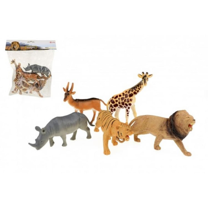 Zvířata safari plast 11-15cm 5ks